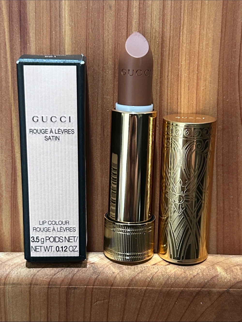 Gucci Satin Lipstick — Mina Light Pink 221